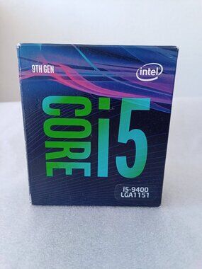 Intel Core i5-9400 Desktop Processor 6 Cores 2. 90 GHz up to 4. 10 GHz Turbo